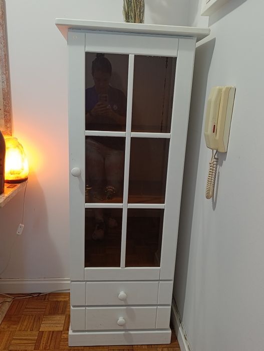 Móvel / vitrine branco