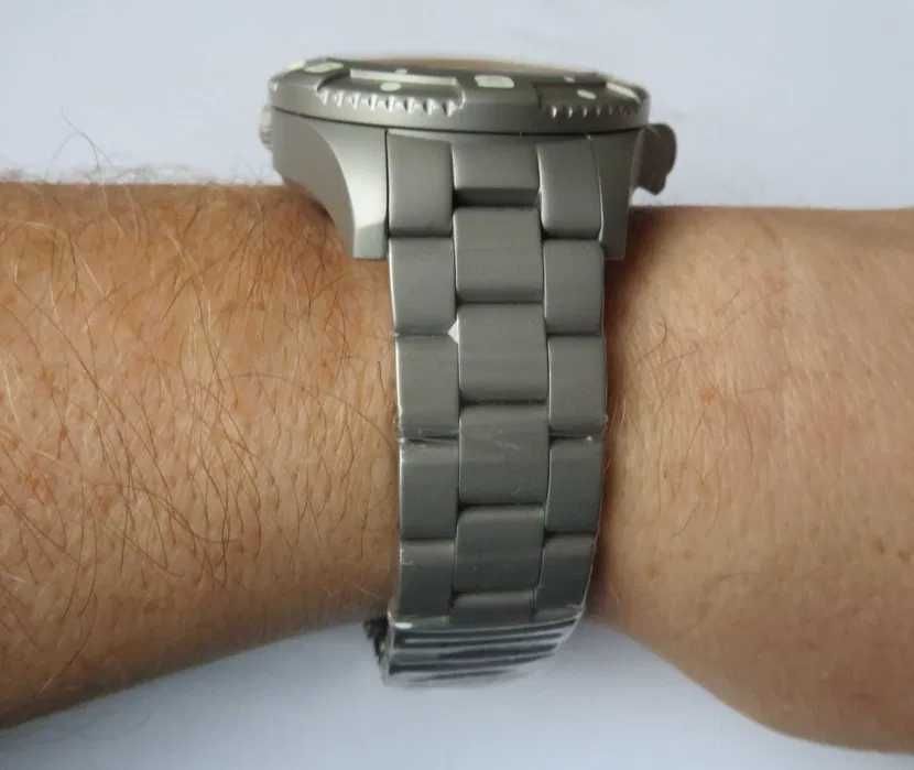 zegarek diver automat duży ciężki wr 500 szafir