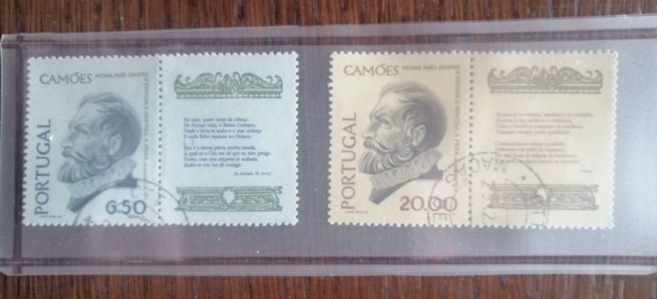Lote de diversos tipos de Selos nacionais