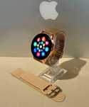 Smartwatch zloty, dwa paski gratisy, nowy