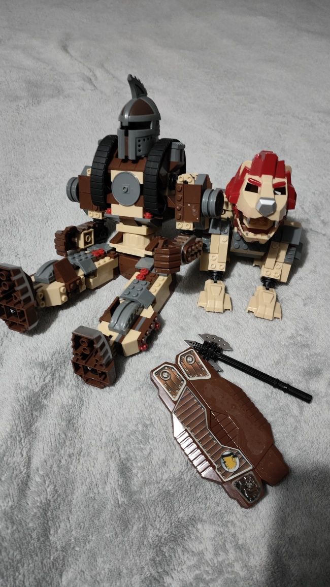 Klocki Blok Bots Gladiator i Lew