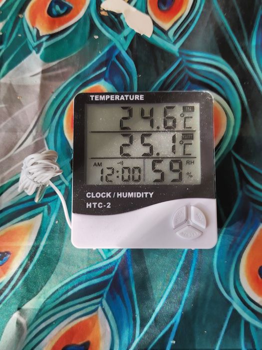 Termometr zewnętrzny/wewnętrzny