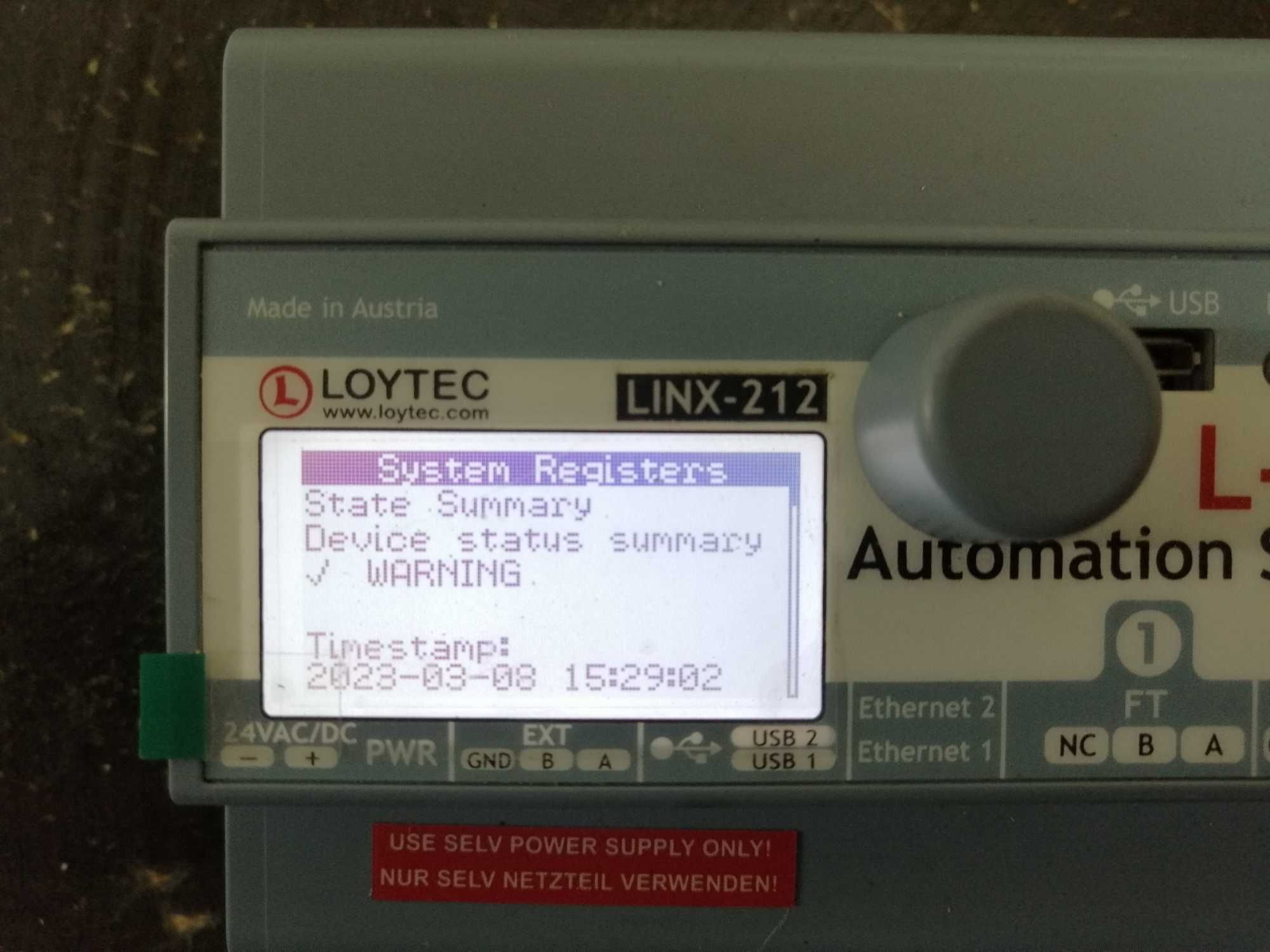 Automatismo Loytec linx -212