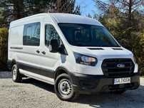 Ford Transit L3H2 Brygadówka 7 os !  Hak ! * Brygadowy ! * Salon PL* FV23% !
