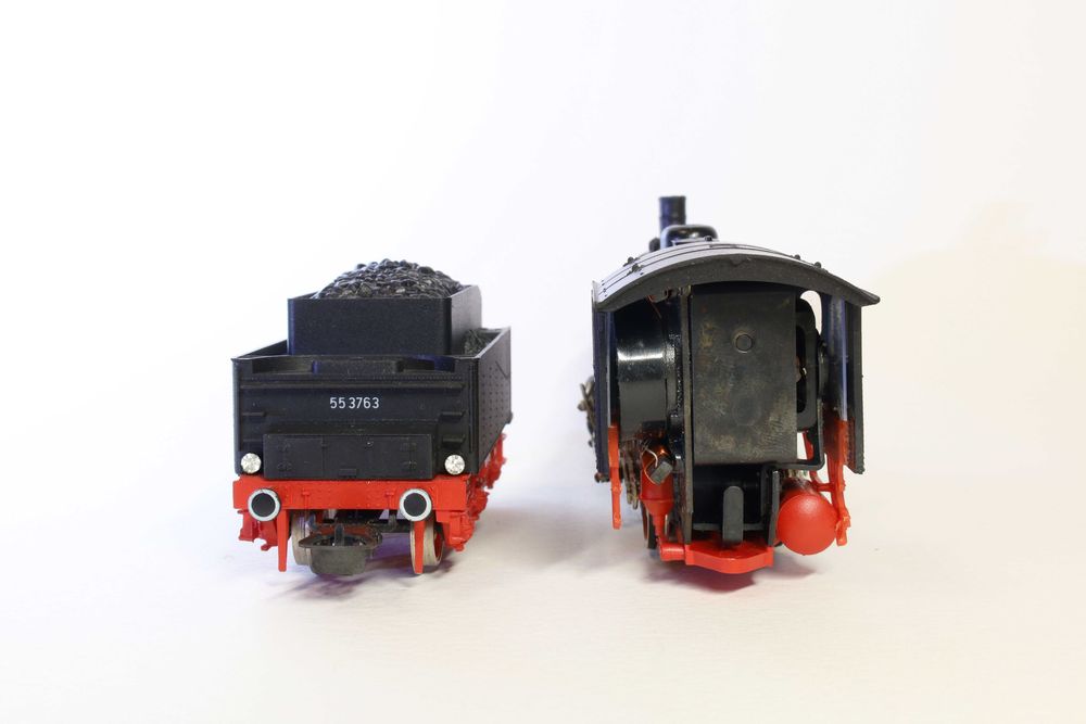 НОВА модель паровозу BR 55 (25-56) від компанії PIKO (1987р) - 3500грн