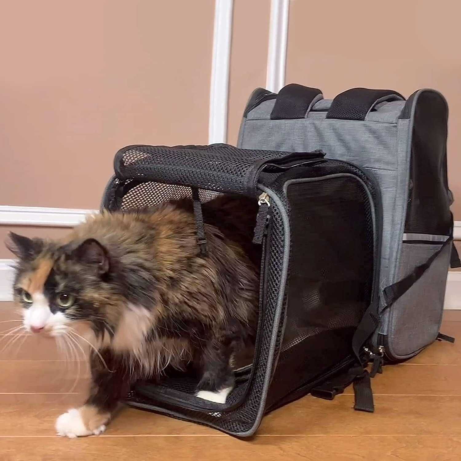 Рюкзак для котів для собак і кішок Цуценята до 6,5 кг CATROMANCE