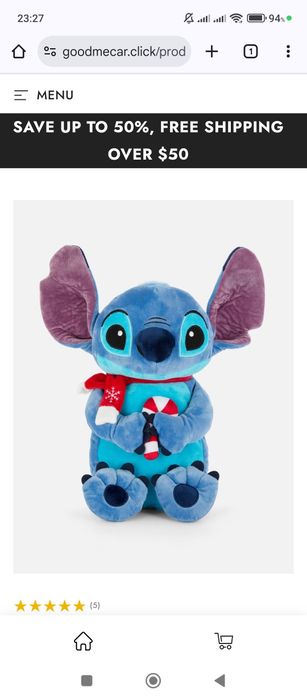Стітччі Stitch Disney.висота 43 см і 33 см оригінал.