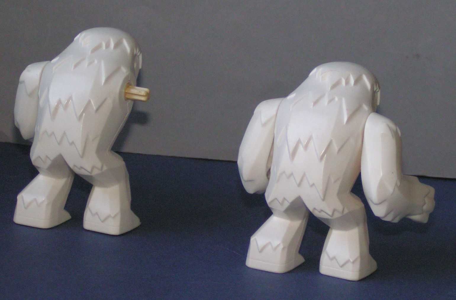 LEGO Star Wars Wampa dwie figurki / niekompletne