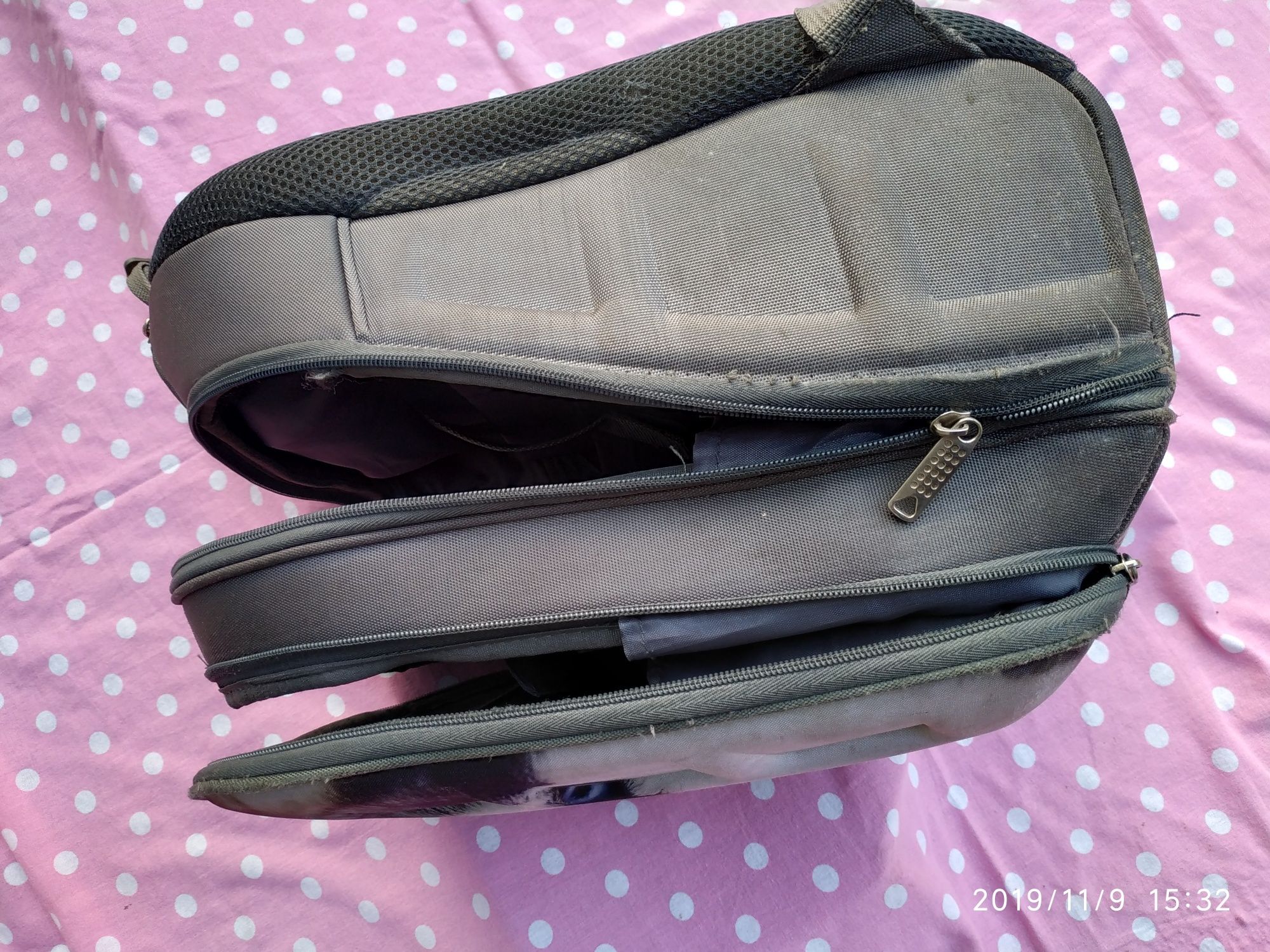 Ранец ортопедический, рюкзак школьный каркасный ZIBI с капюшоном