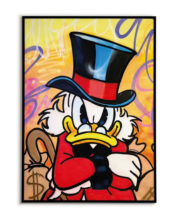 Sknerus McKwacz Plakat A3 Komiksowy - trzeci plakat GRATIS