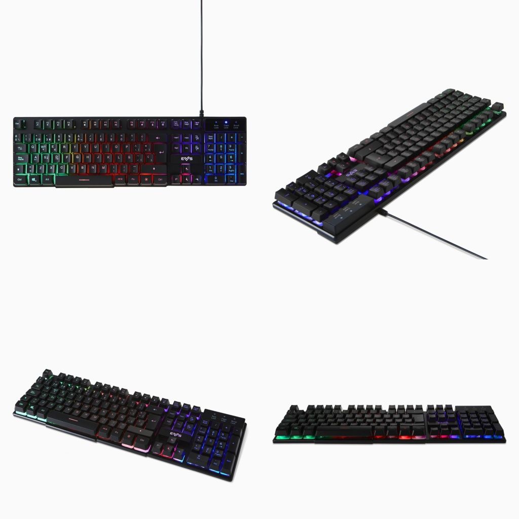 Tapete + Teclado + Rato gaming para computador pc