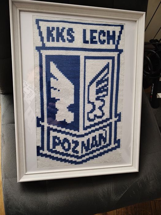 Sprzedam obraz ręcznie wyszywany haftem krzyżykowym
