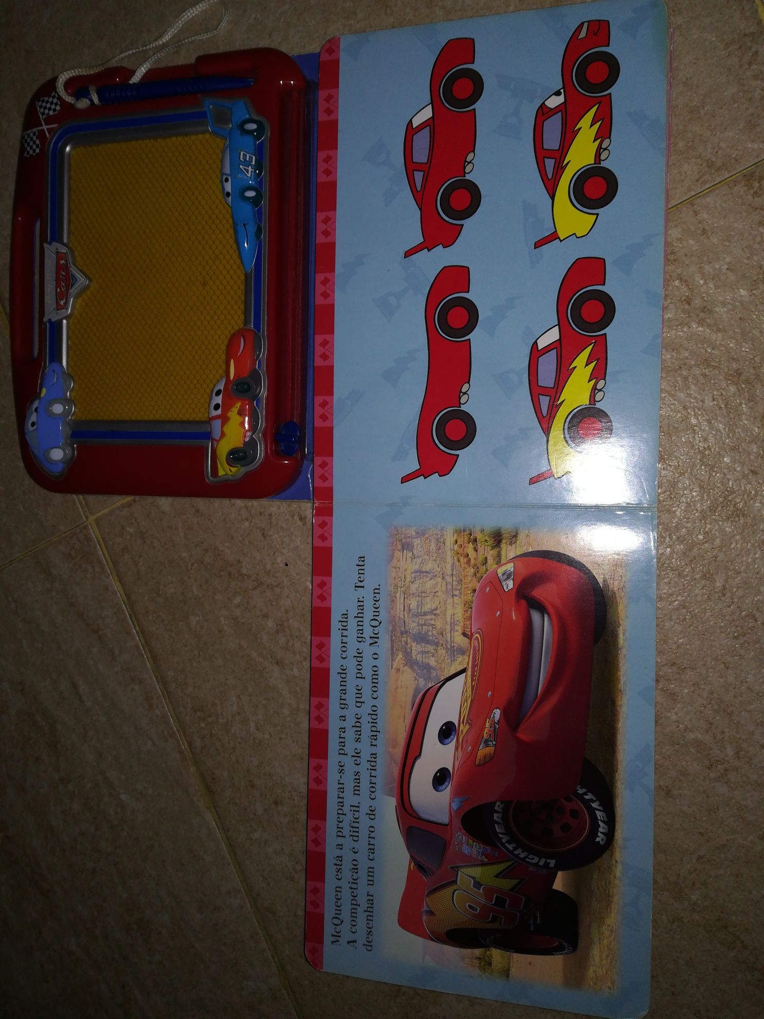 Quadro magnético Disney Pixar carros