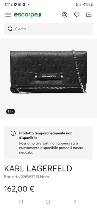 Сумка клатч Karl Lagerfeld Gucci Prada