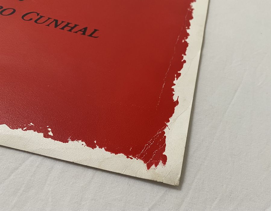 Poster caricatura Álvaro Cunhal PCP comunismo