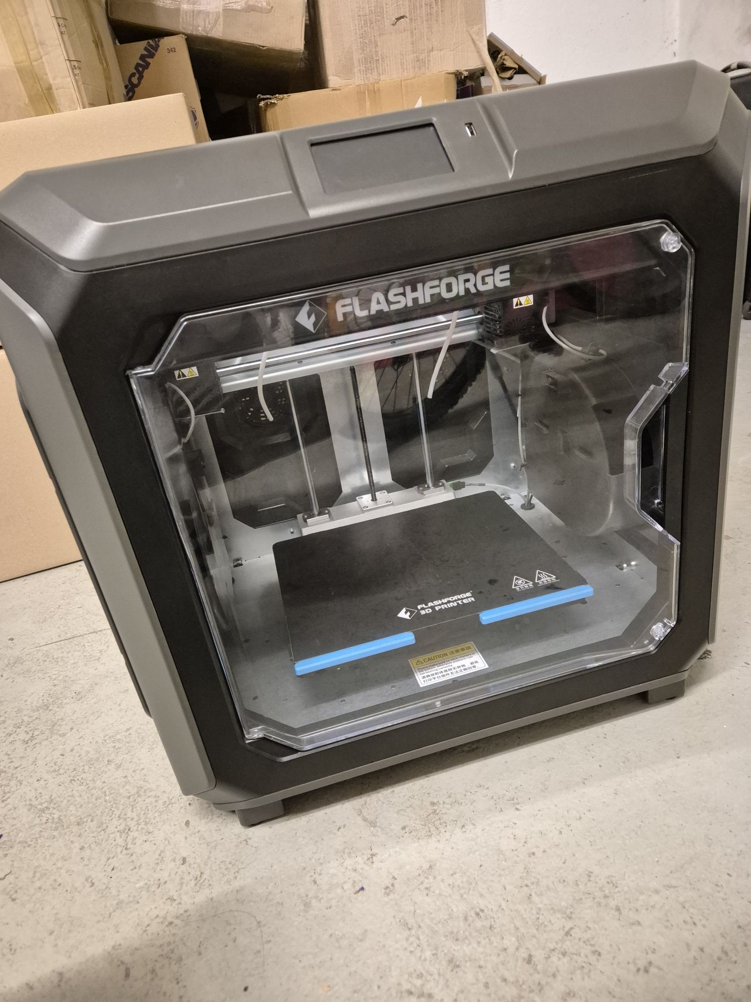 3D принтер Flashforge Creator 3 pro з запасними частинами/філаментом