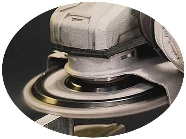 Tarcza Lamelka filcowa Wachlarzowa do polerowania POLERSKA 125M