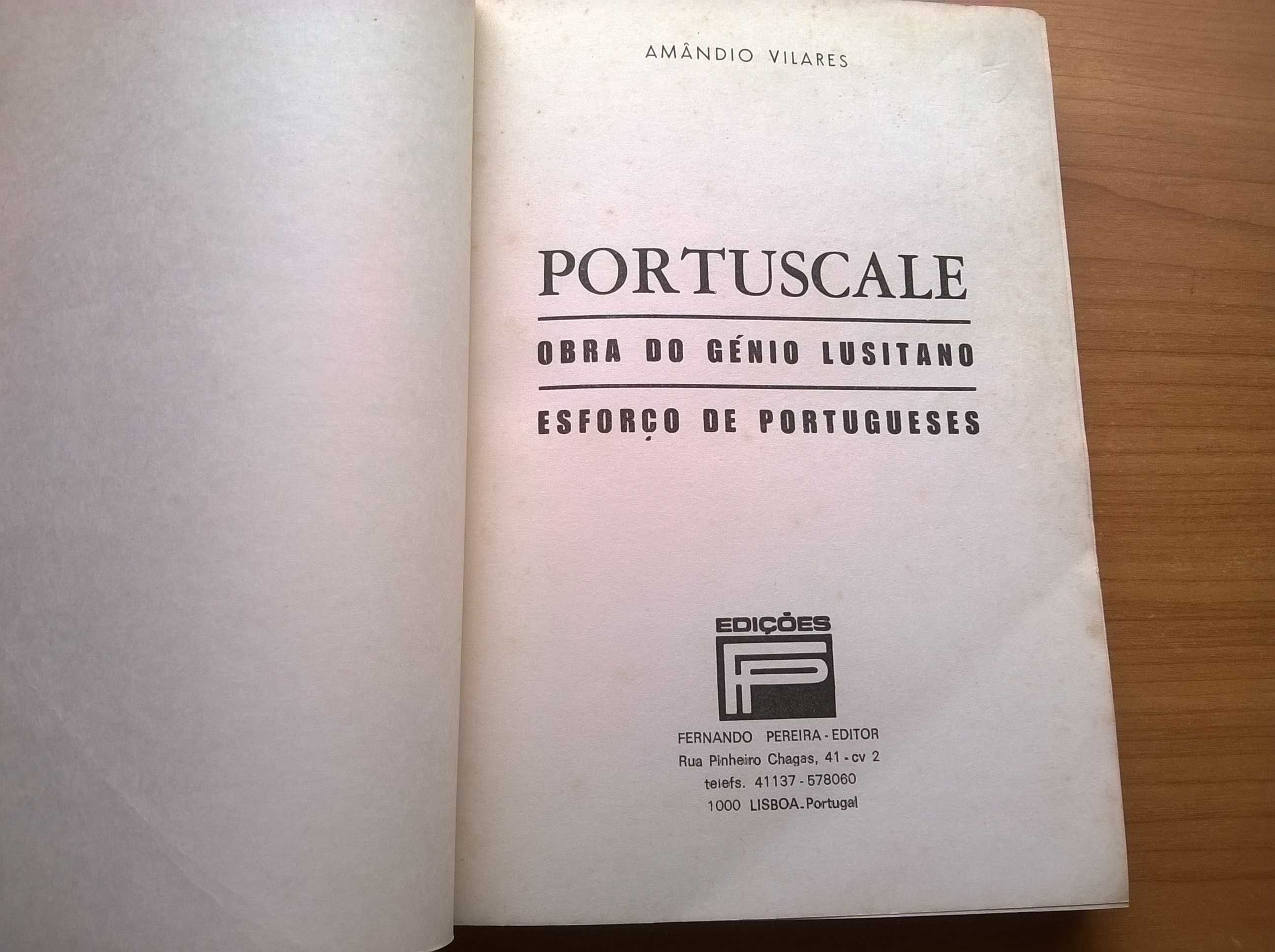 Portuscale (obra de génio lusitano) - Amândio Vilares