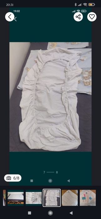 Pościel do łóżeczka + gratis ręcznik dla niemowlaka