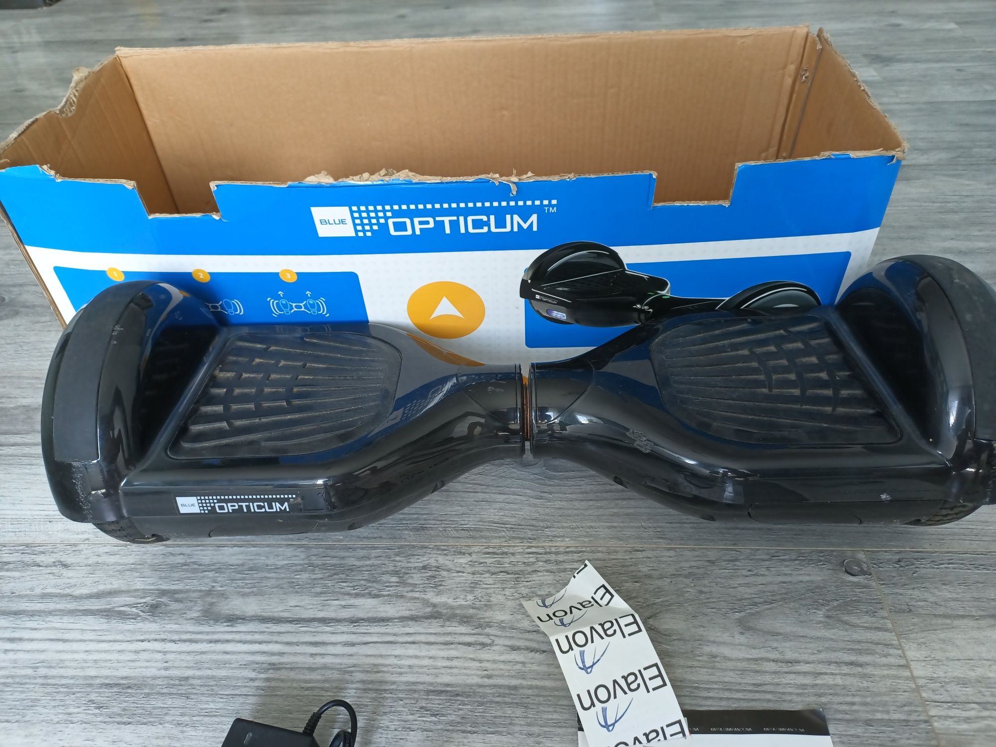 Deskorolka elektryczna hoverboard Blue opticum 2 wheels 6