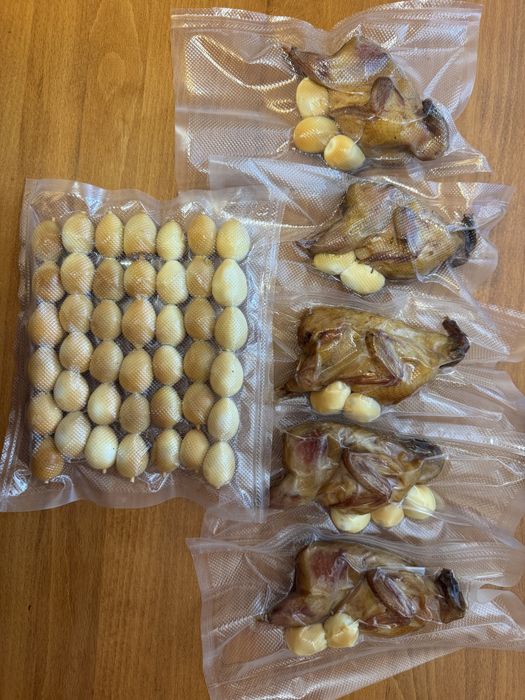 Копчене перепелине мясо