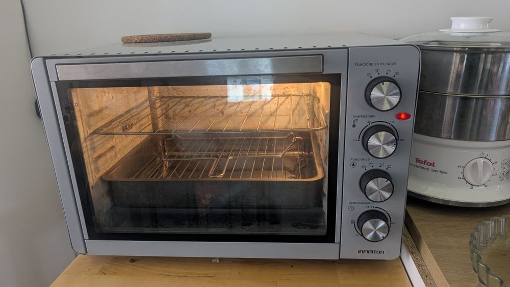 Mini Forno Elétrico Infiniton - 45L (Rustidor/Espeto)