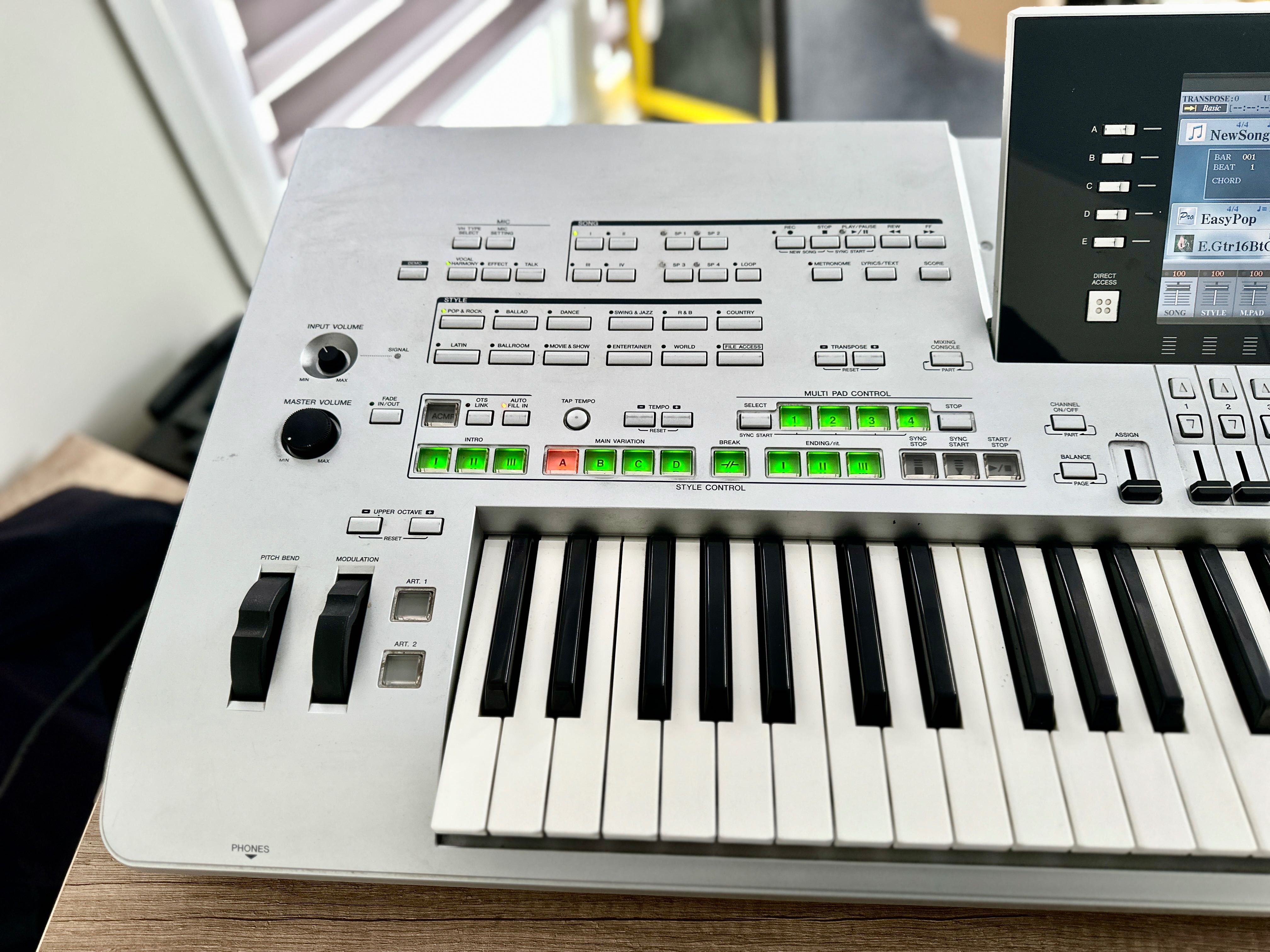 Yamaha Tyros 3 синтезатор орган клавіша ямаха