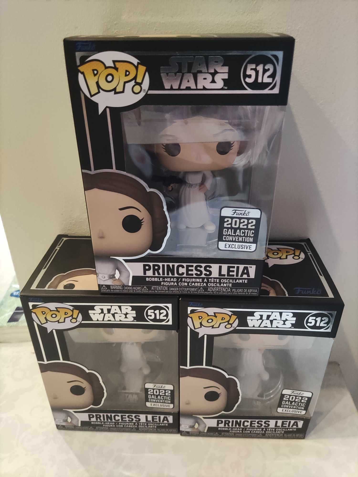 Funko Pop Princess Leia 512 Star Wars Celebration