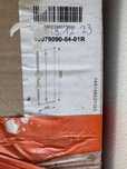 Radaway Nes 8 Black Dwb drzwi wnękowe prysznicowe 90cm