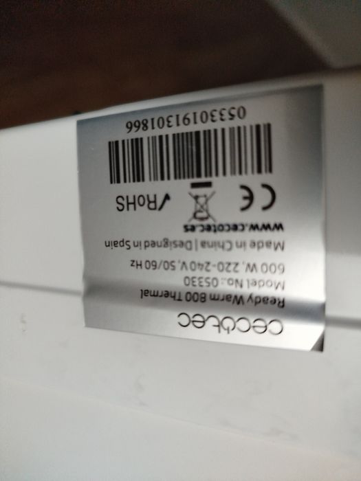 Aquecedores eléctricos novos