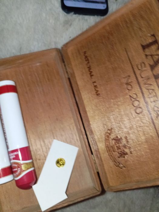 Caixa antiga charutos