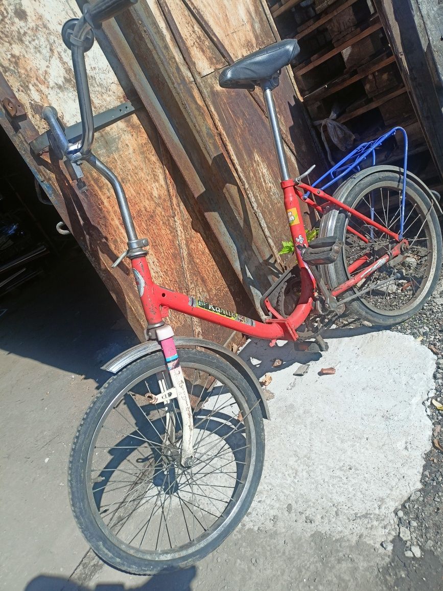 Rower FSM Karlik 21 UNIKAT z składaną ramą. OPIS!