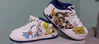 Nowe Nike Force 1 custom looney tunes królik bugs tweety roz.26