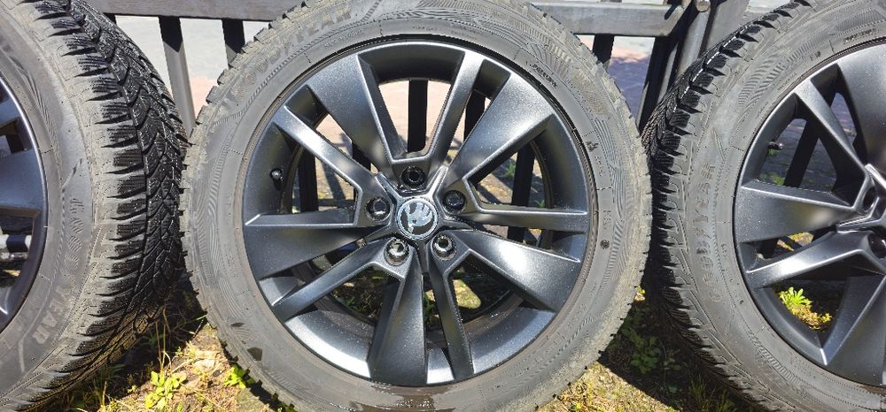 Kola zimowe alufelgi skoda karoq 17 cali