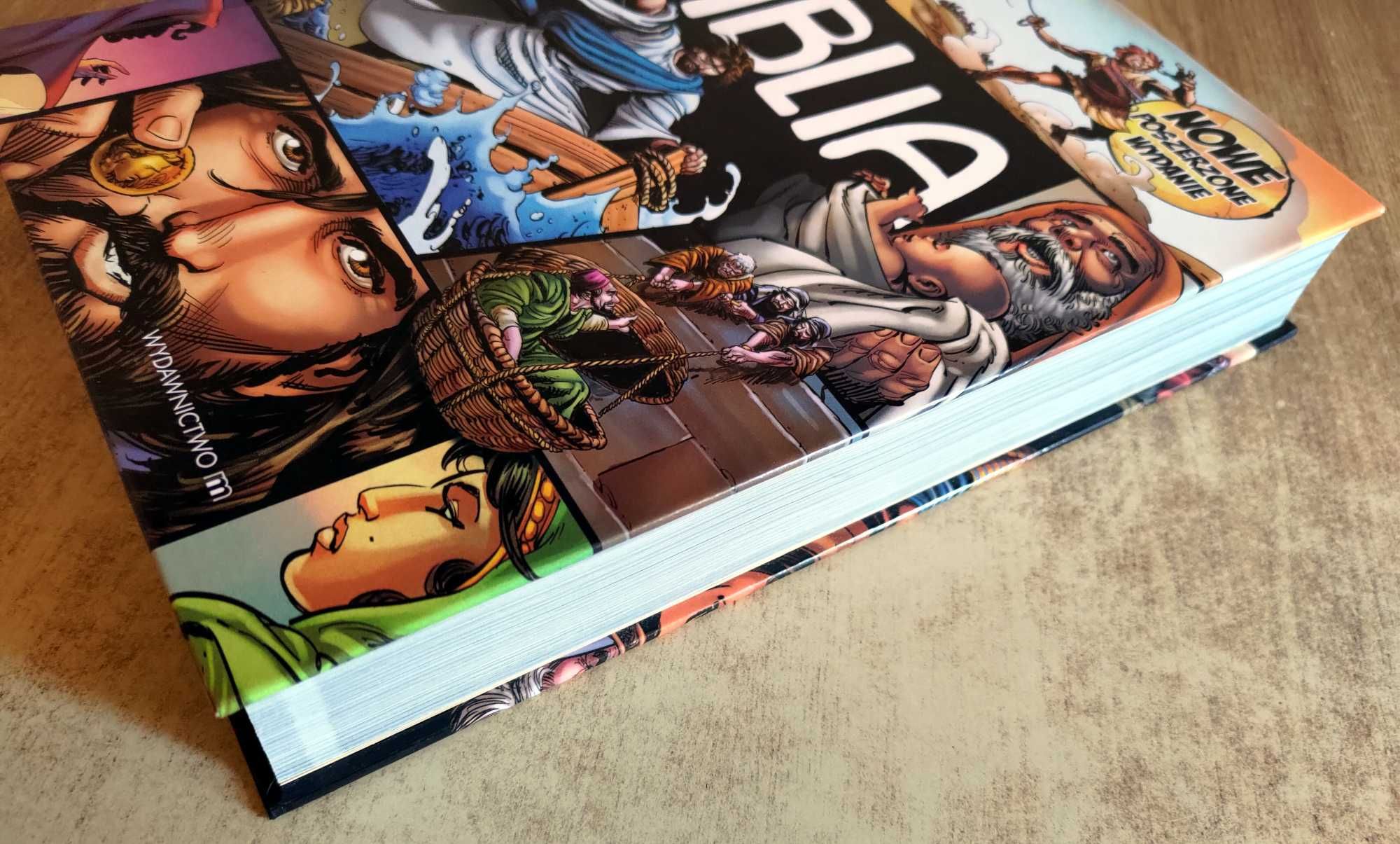 Biblia Komiks Nowe Poszerzone Wydanie. Boża historia - Sergio Cariello