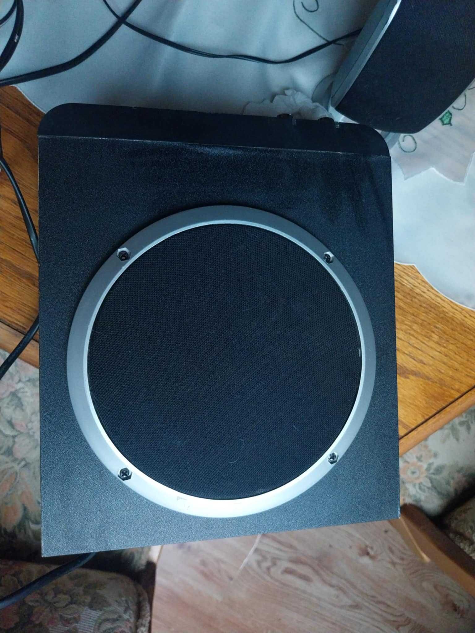 Subufer + głośniki + kable ednet 2.1ch woofer speaker system
