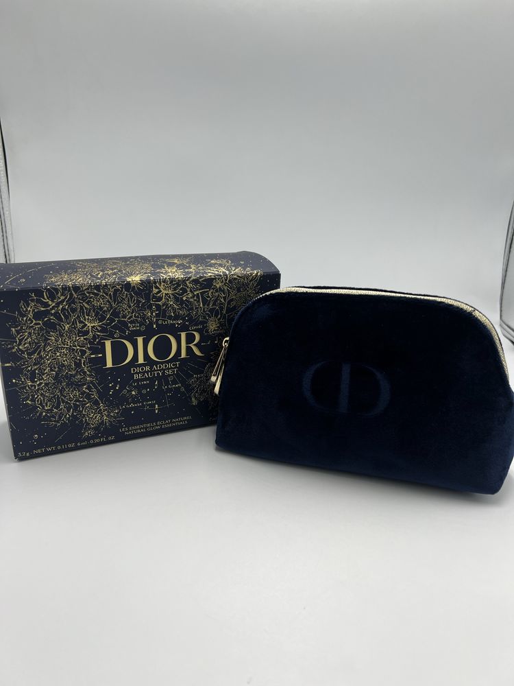 Christian Dior kosmetyczka welurowa