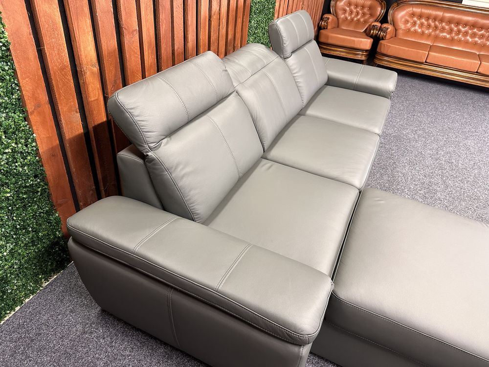 Новий кутовий диван з натуральної шкіри шкіряний Німеччина кожаный