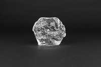 Kosta Boda Snowball duzy świecznik kryształowy Ann Warff 1973 r
