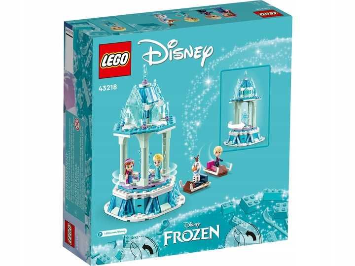 Klocki LEGO DISNEY 43218 Magiczna Karuzela ANNY I ELZY Nowe Poznań