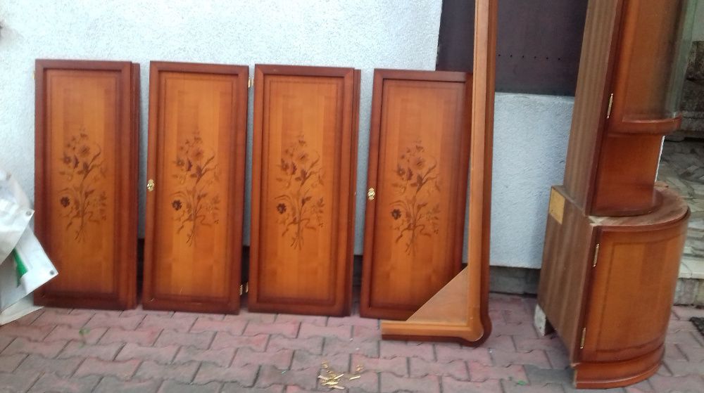 witryna, narożnik + drzwi