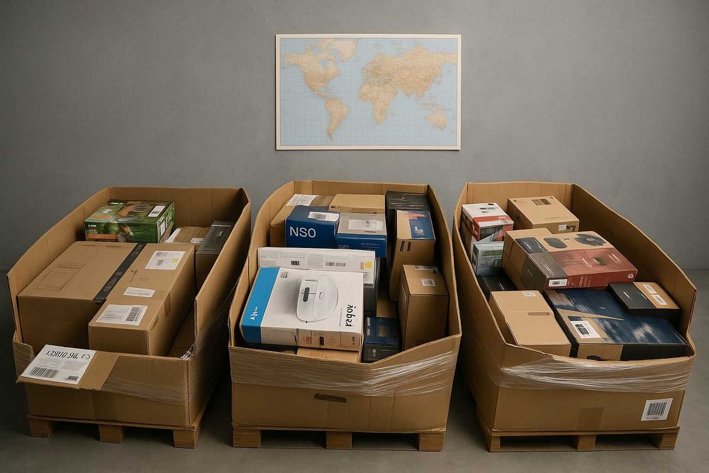 Współpraca pomysł na biznes bezpośredni importer zwrotów AMAZON PALETY