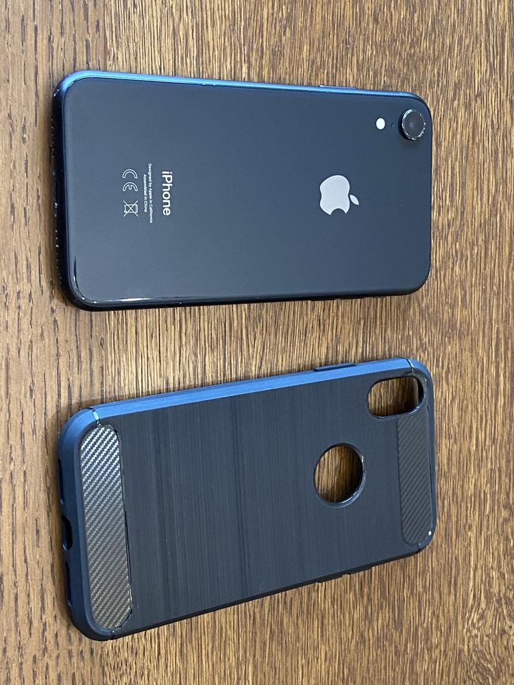 Apple iPhone Xr 64GB Space Gray, nowa bateria 100%