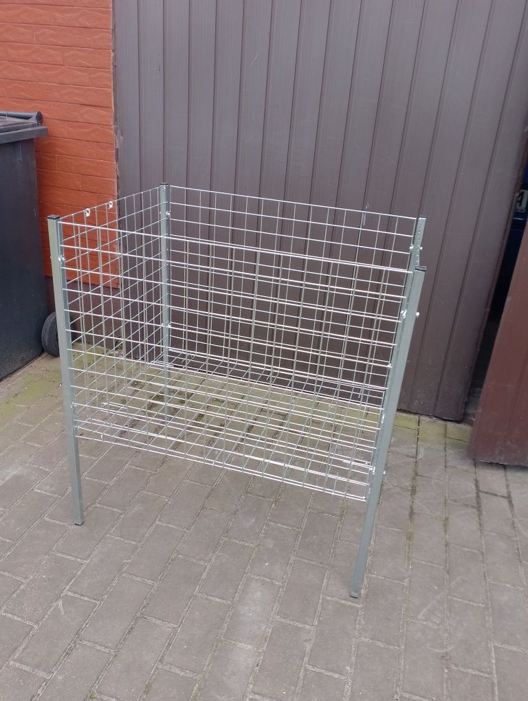 Duży kosz na profilach chromowanych 60x80 - 1 szt.