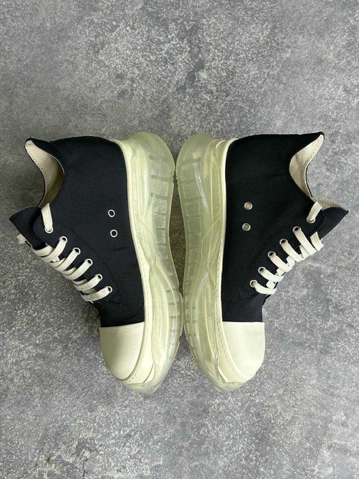 Rick Owens DRKSHDW Abstract Ramones jumbo lace geobasket кеди кросівки