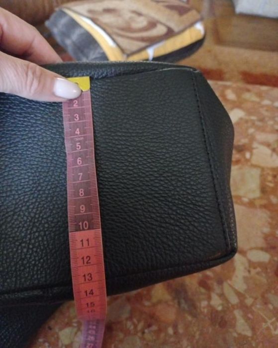 Шкіряна  італійська сумка