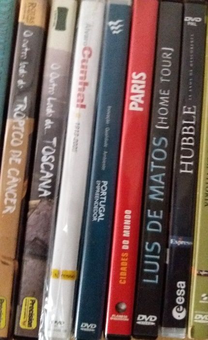 DVD Diversos filmes/Turisticos/Históricos