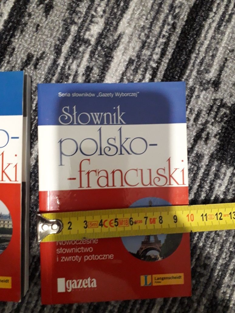 Słownik, słowniki polsko-francuskie, francusko-polskie