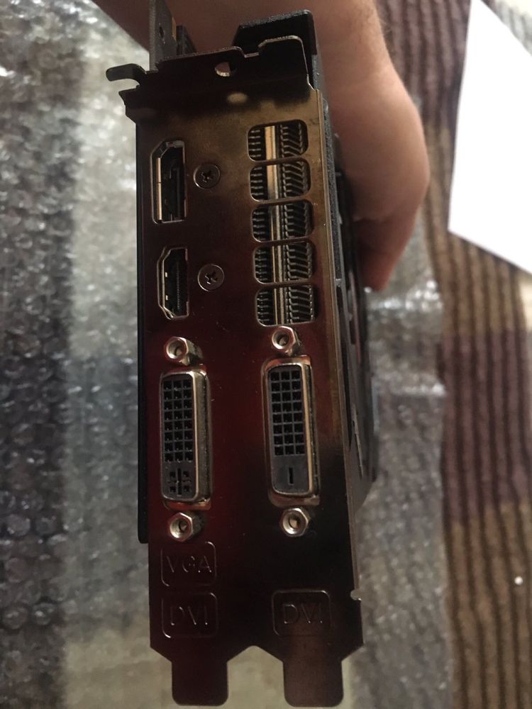 Відеокарта asus strix gtx970 Неробоча !!!