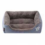 Eleganckie Legowisko dla Psa lub Kota, R. M – 54x40x14 cm, Kolor Szary